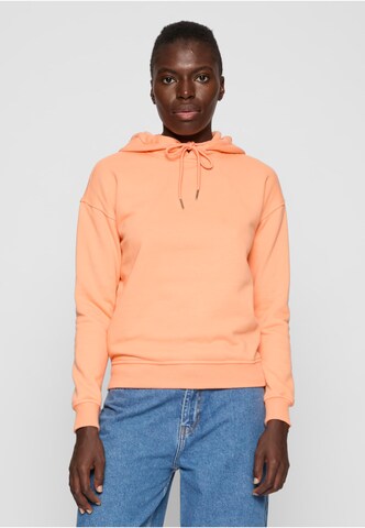 Urban Classics Sweatshirt in Oranje: voorkant