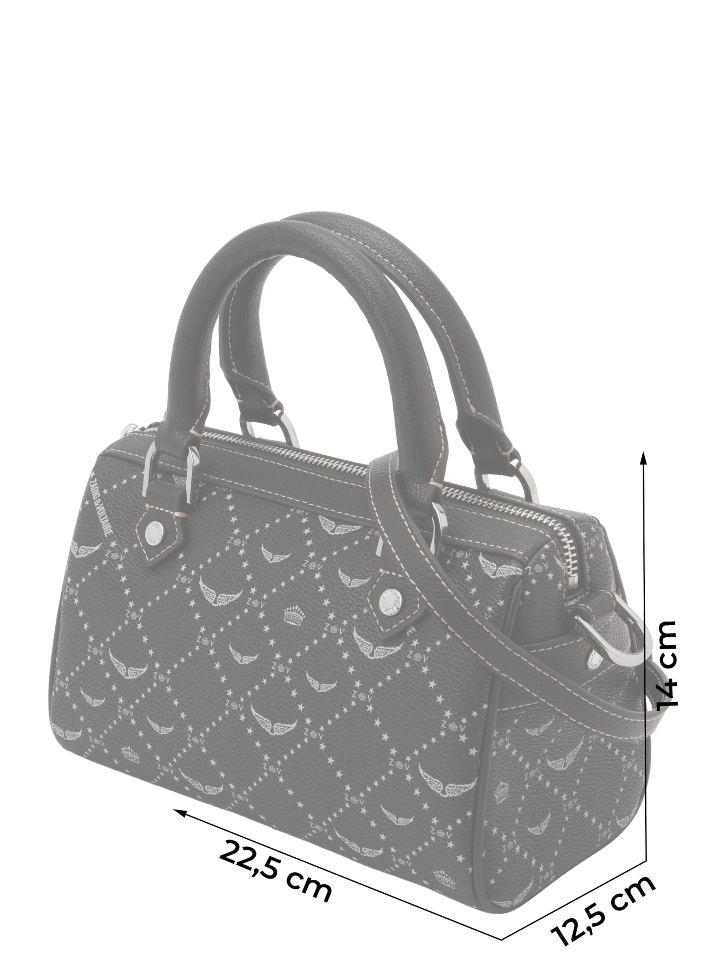 Zadig & Voltaire Håndtaske 'SUNNY VIBE' i sort