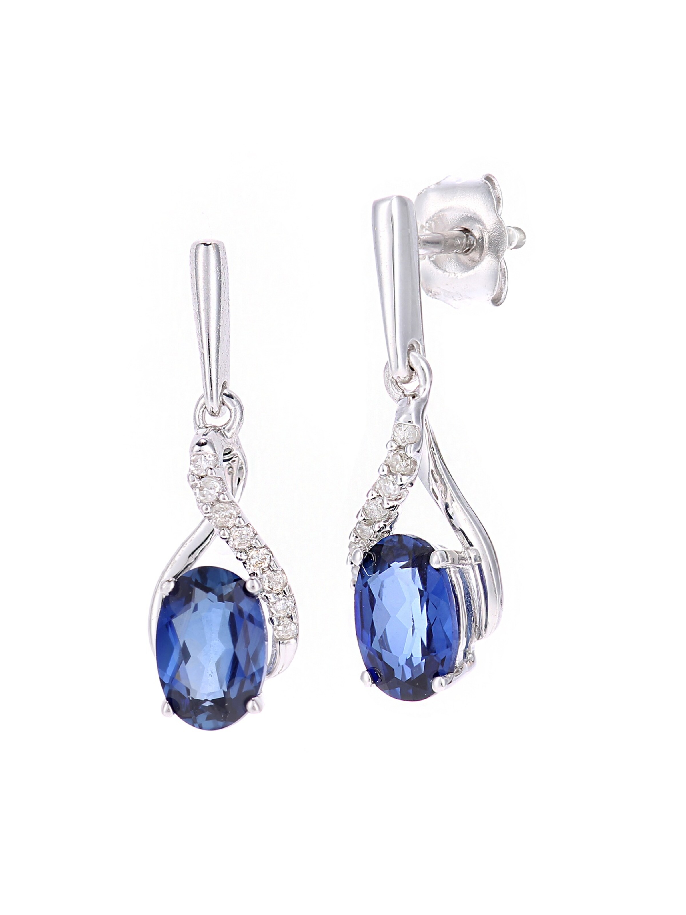 DIAMANT LETERNEL Ohrringe‌‌ in Silber: Vorderseite