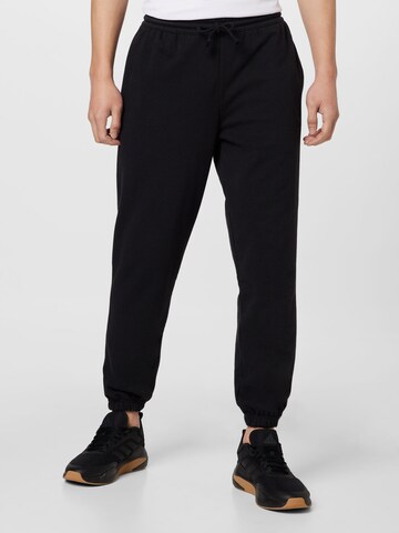 ADIDAS SPORTSWEAR Tapered Sports trousers 'All Szn' in Black: front
