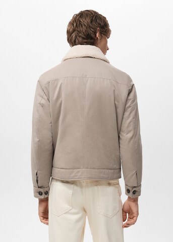 MANGO MAN Between-Season Jacket 'Brian' in Beige