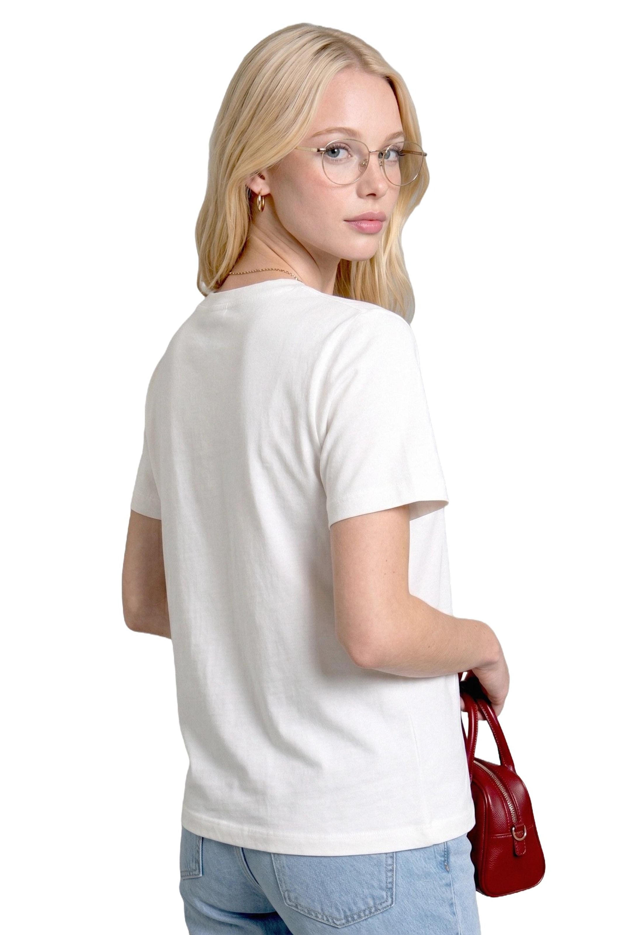 Alexa Dash T-Shirt in Weiß