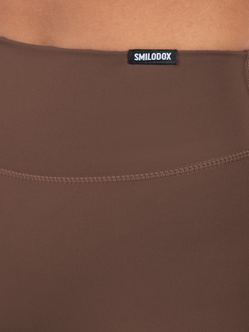 Smilodox Skinny Leggings 'Selina' in Brown