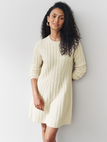 Abito in maglia di Next in beige: frontale
