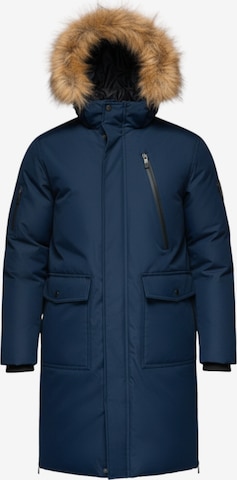 Ombre Winter jacket in Blue: front