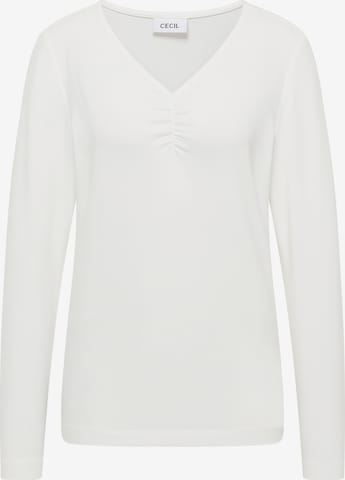 CECIL Shirt in Weiß: Vorderseite