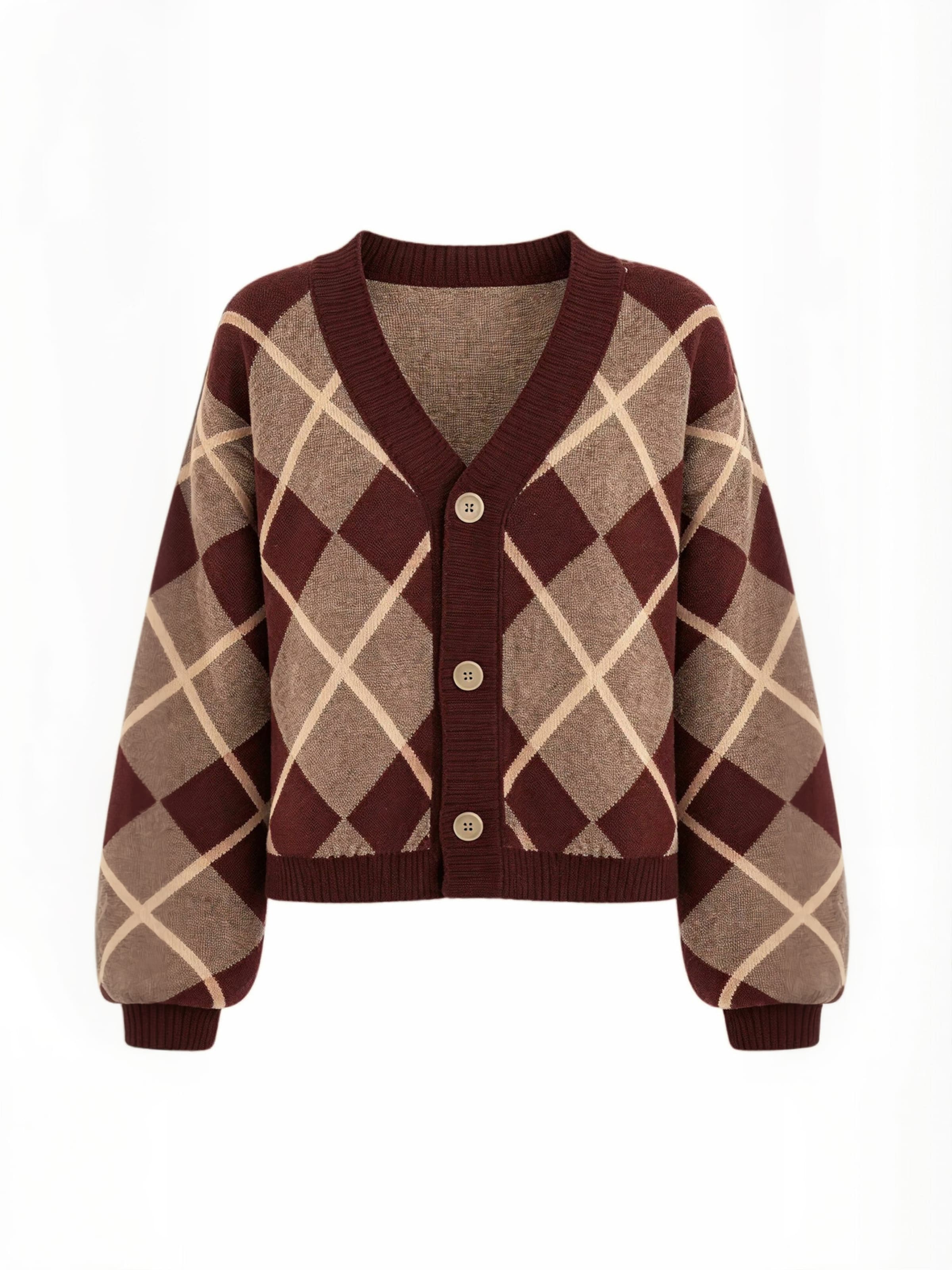 Cardigan ' Pen ' Opal Studio en rouge : devant