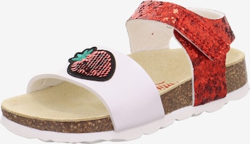 SUPERFIT Sandal i röd: framsida