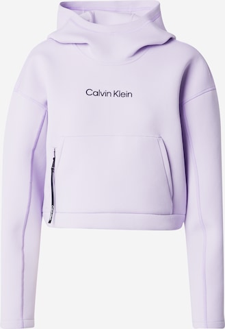 Calvin Klein Sport Sportief sweatshirt in Lila: voorkant