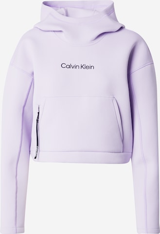 Calvin Klein Sport Athletic Sweatshirt in Purple: front