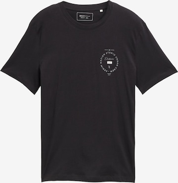 TOM TAILOR DENIM Shirt in Black: front