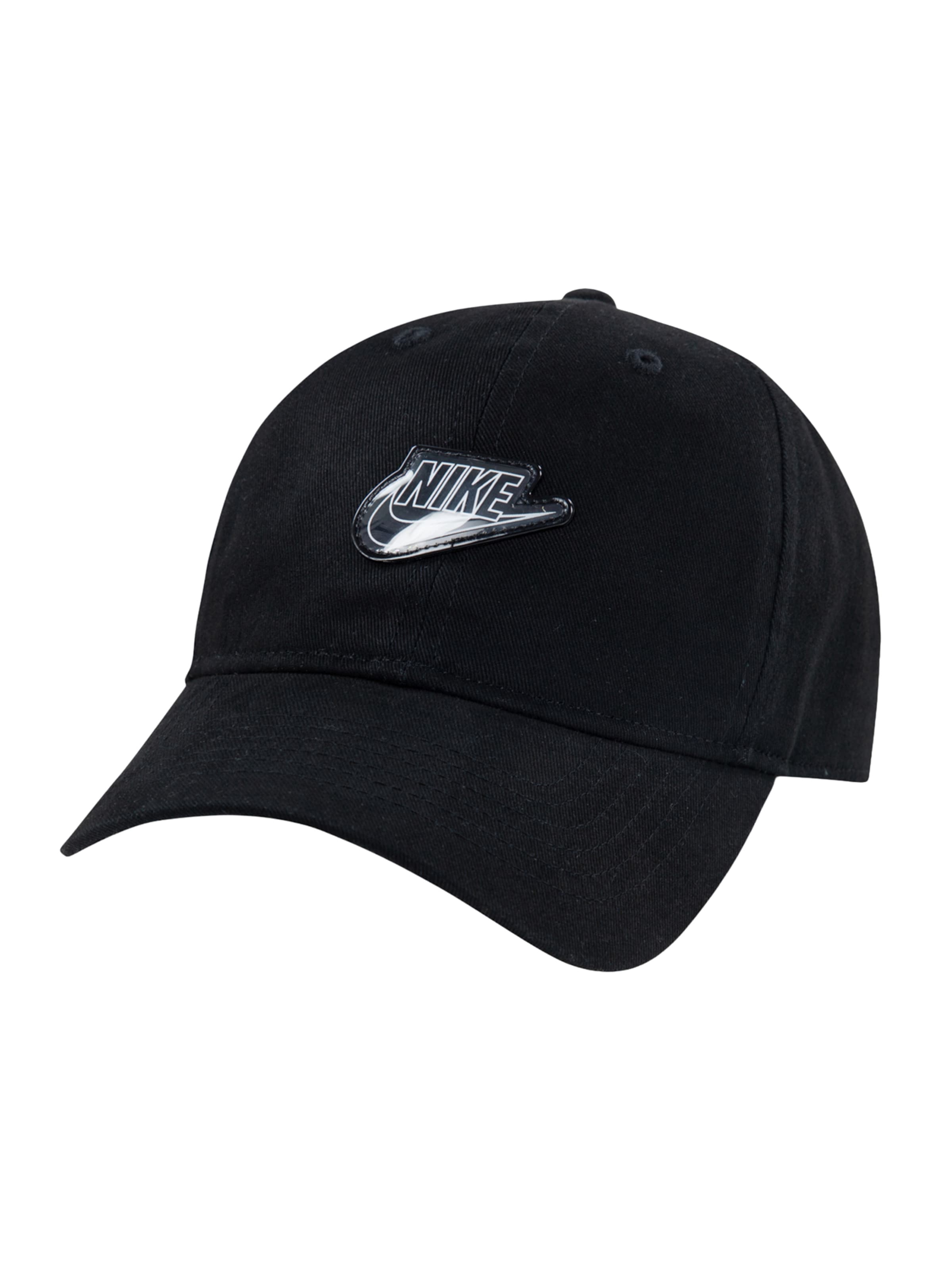 Nike Sportswear Cap 'NAN BUBBLE FUTURA CLUB' in Schwarz: Vorderseite