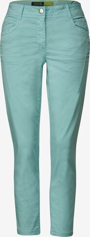 Regular Pantalon 'Scarlett' CECIL en vert : devant