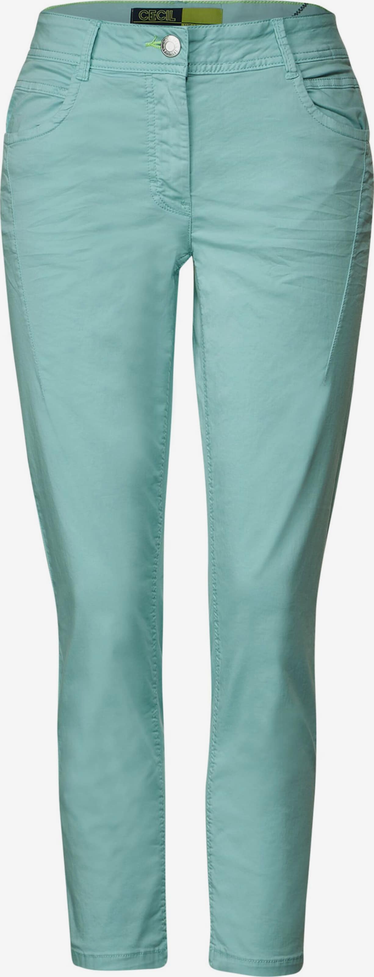 CECIL Regular Hose 'Scarlett' in Mint | ABOUT YOU