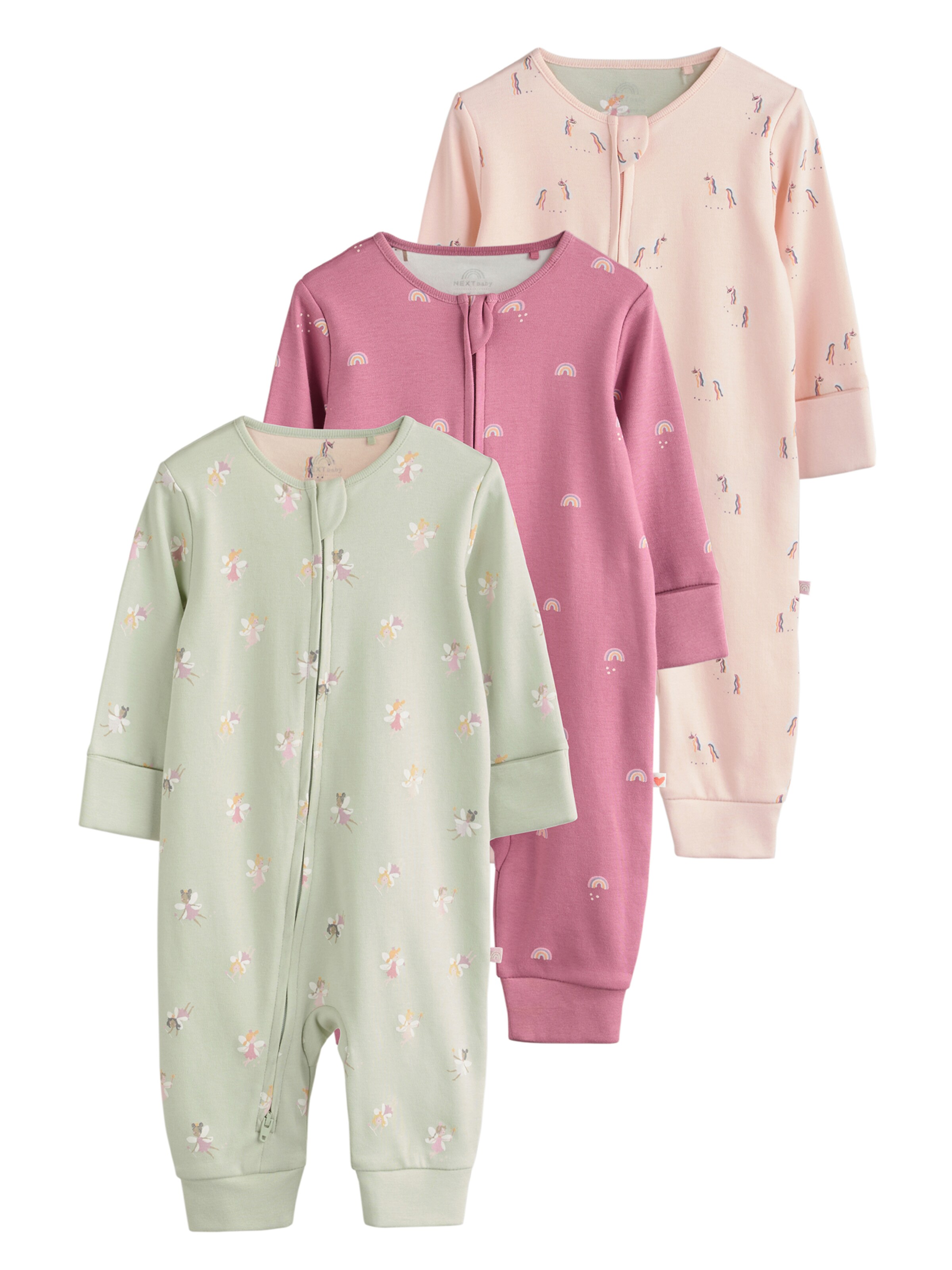 Next Piżama w kolorze zielony: przód