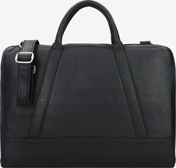 Borsa portadocumenti 'Holden' di Cowboysbag in nero: frontale