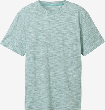 T-Shirt TOM TAILOR en vert : devant