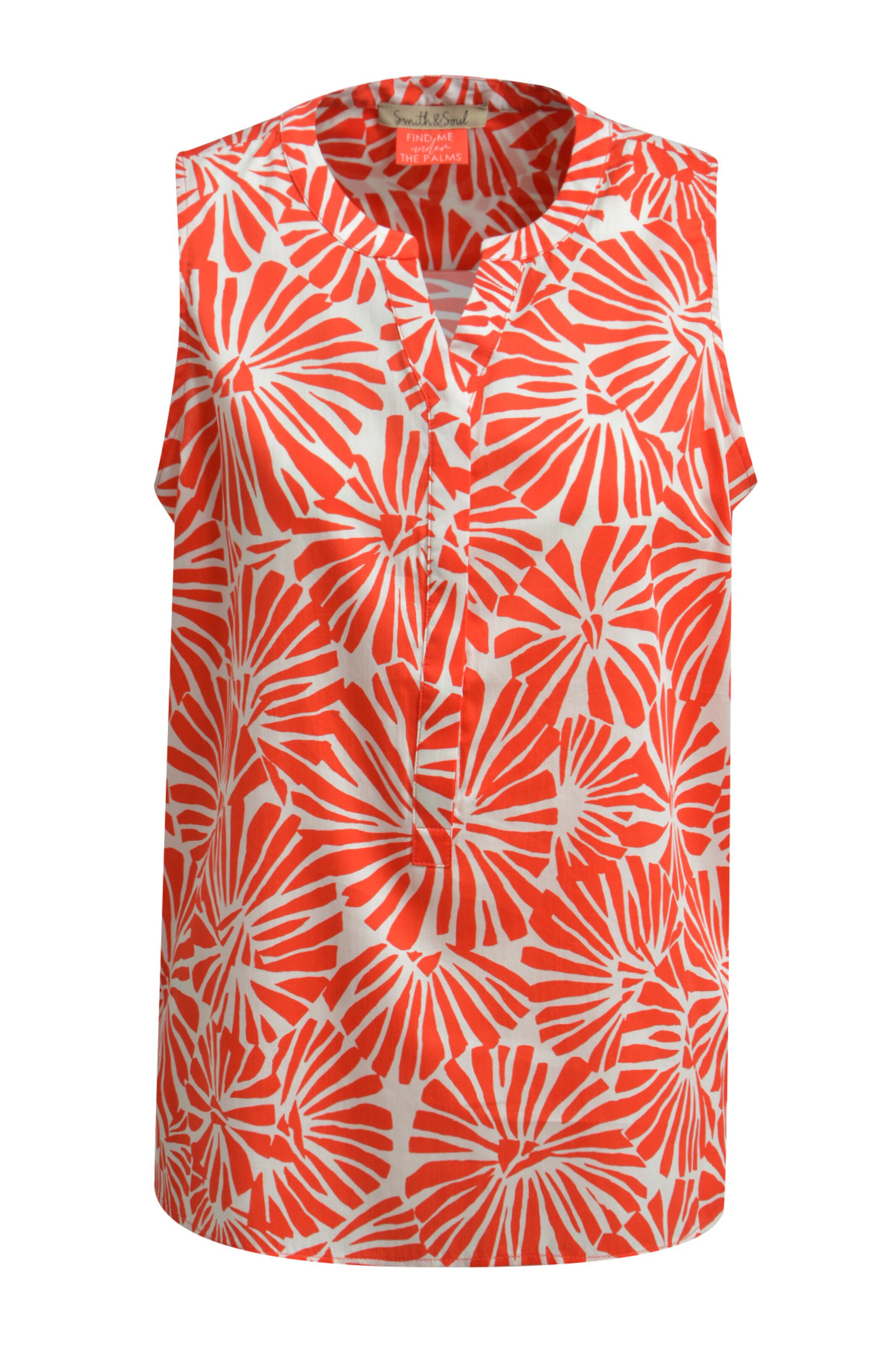 Smith&Soul Blouse in Orange: front