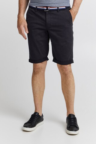 FQ1924 Regular Chino Pants 'Rover' in Black: front