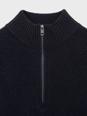 MANGO MAN Pullover 'Parkd' in Blau