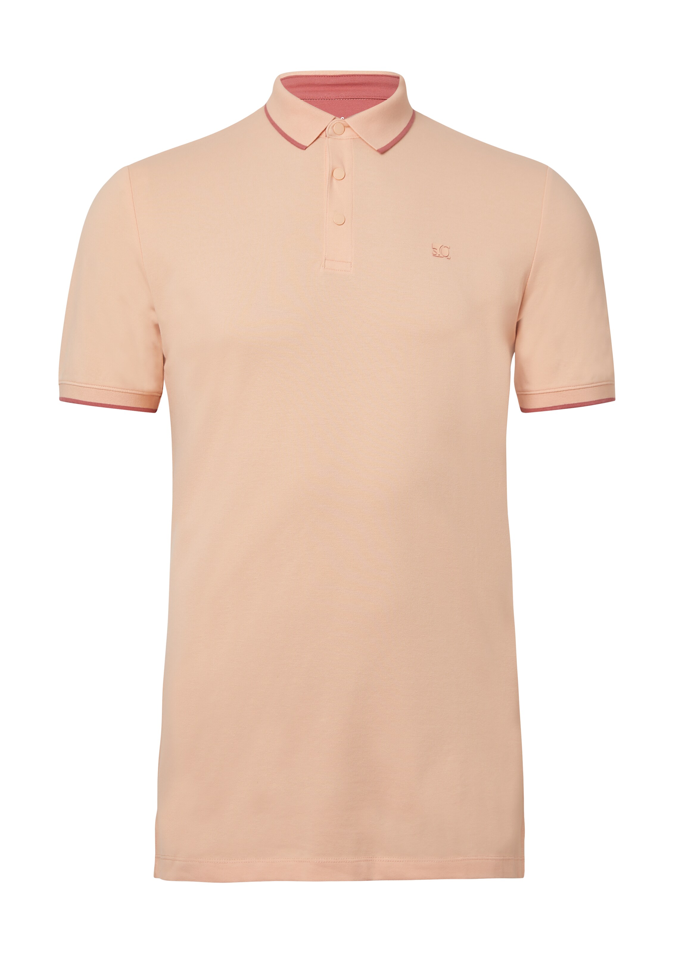s.Oliver Men Tall Sizes Shirt in Orange: front