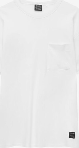 Pull&Bear Bluser & t-shirts i hvid: forside