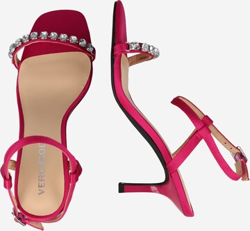 VERO MODA Strap Sandals 'RIKKO' in Pink