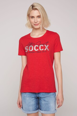 Soccx Shirt in Rot: predná strana