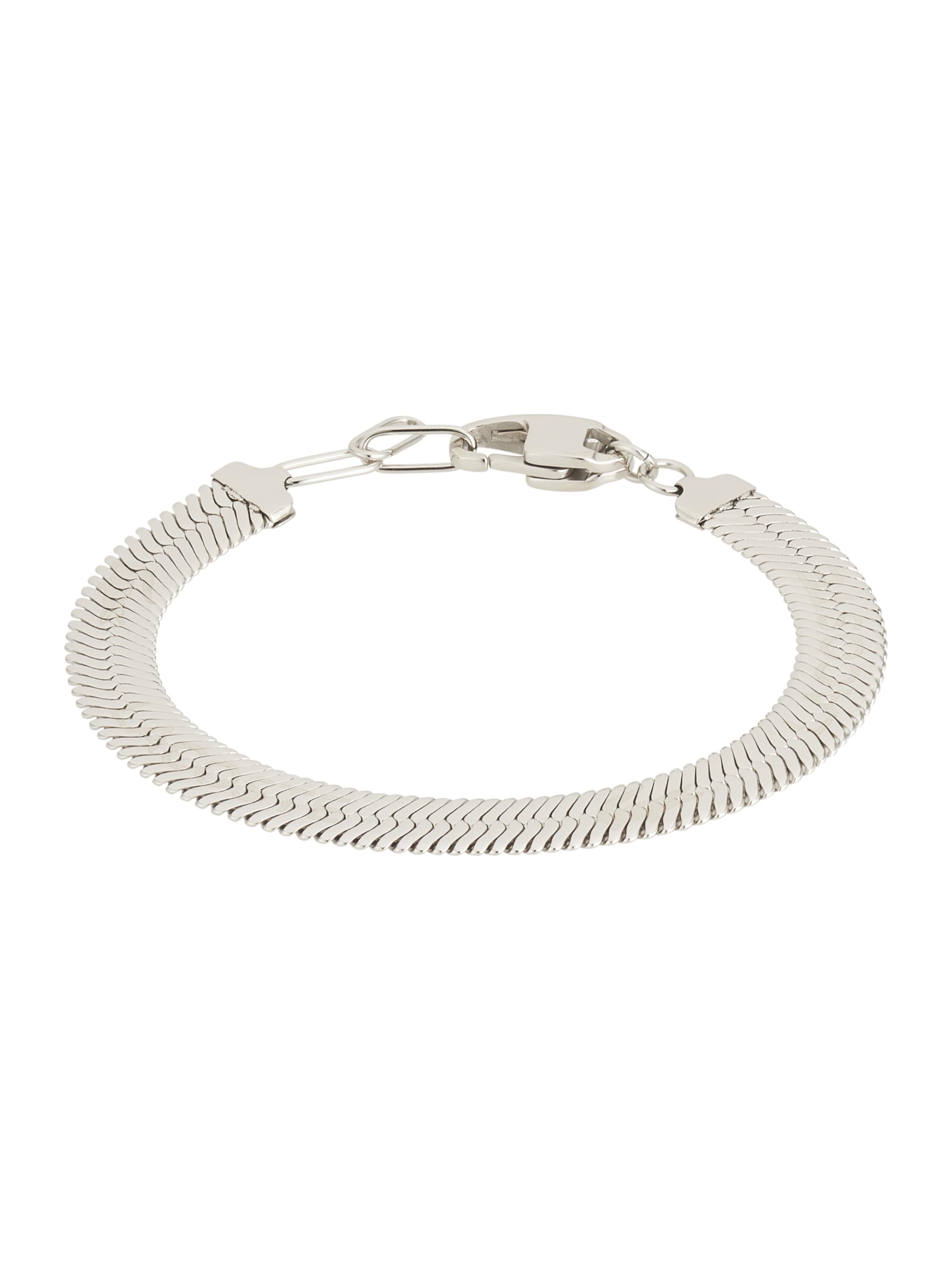LACOSTE Bracelet 'GRIT' in Silver: front