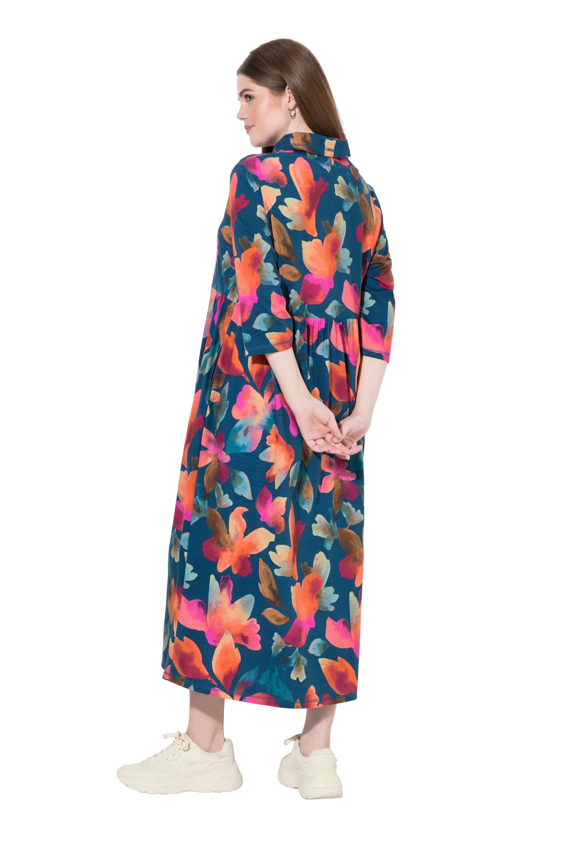 Ulla Popken Jurk in Blauw