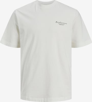 T-Shirt 'TROY' JACK & JONES en blanc : devant