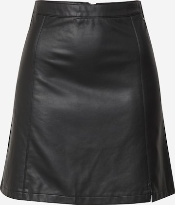 TOM TAILOR DENIM Skirt in Black: front