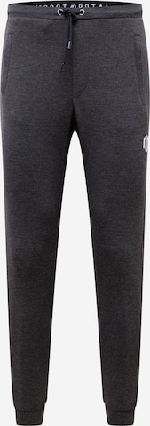 MOROTAI Tapered Sporthose 'Sakura' in Grau: predná strana