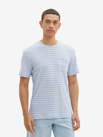 TOM TAILOR T-Shirt in Blau: predná strana