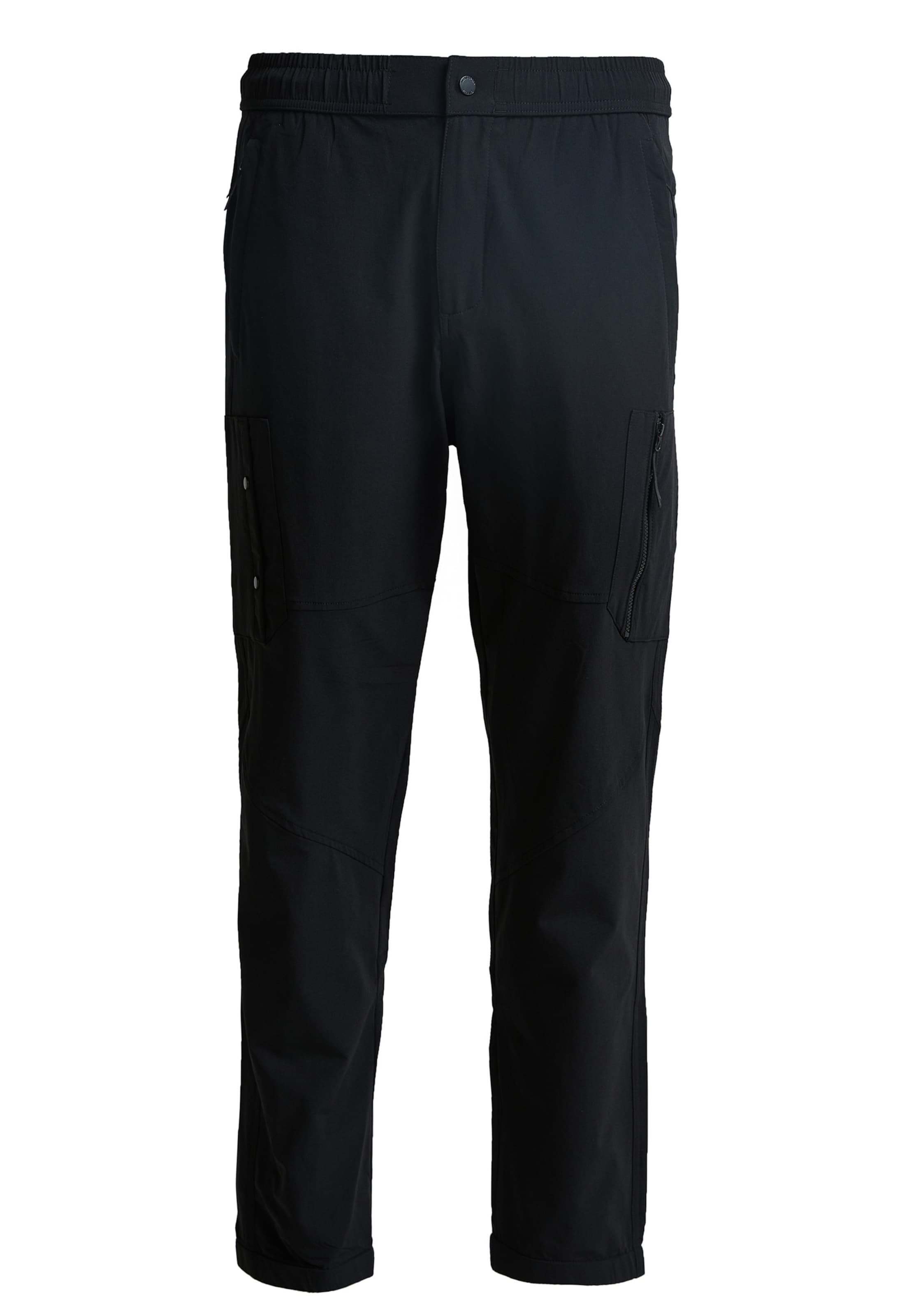 Alessandro Zavetti Regular Hose 'Saverio' in Schwarz: Vorderseite