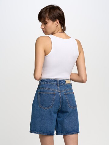 BIG STAR Loosefit Shorts 'Satoko' in Blau