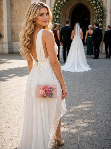 Tomshop24-7 Clutch 'Floris' in Pink: front