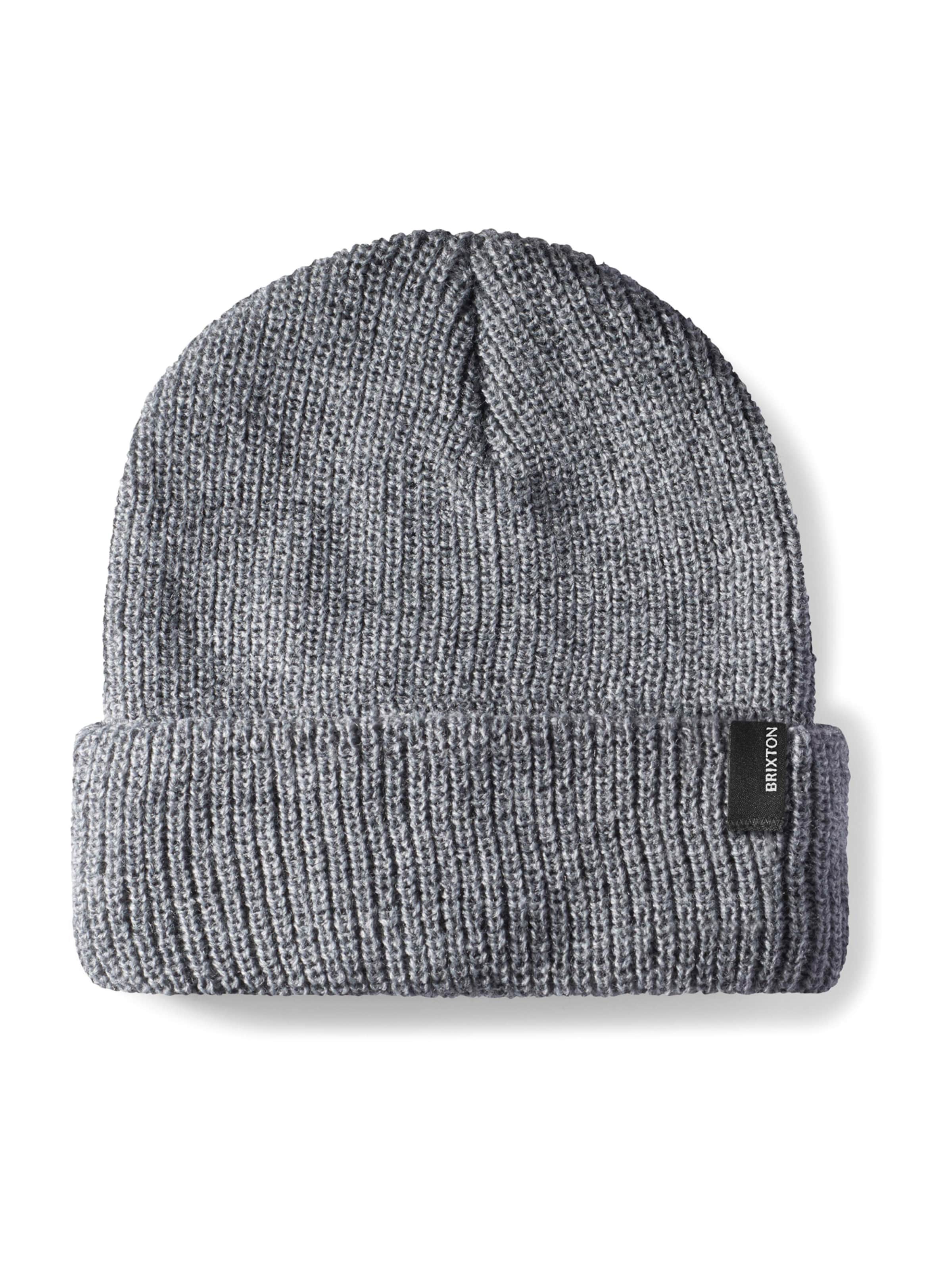 Brixton Beanie 'Heist' in Mottled Grey 