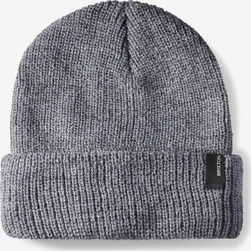 Brixton Beanie 'Heist' in Grey: front