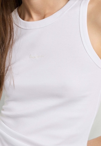 Pepe Jeans - Top 'Brenda' en blanco