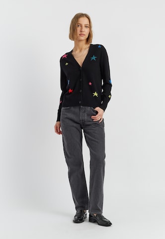 Chinti & Parker Cardigan 'Star' i sort