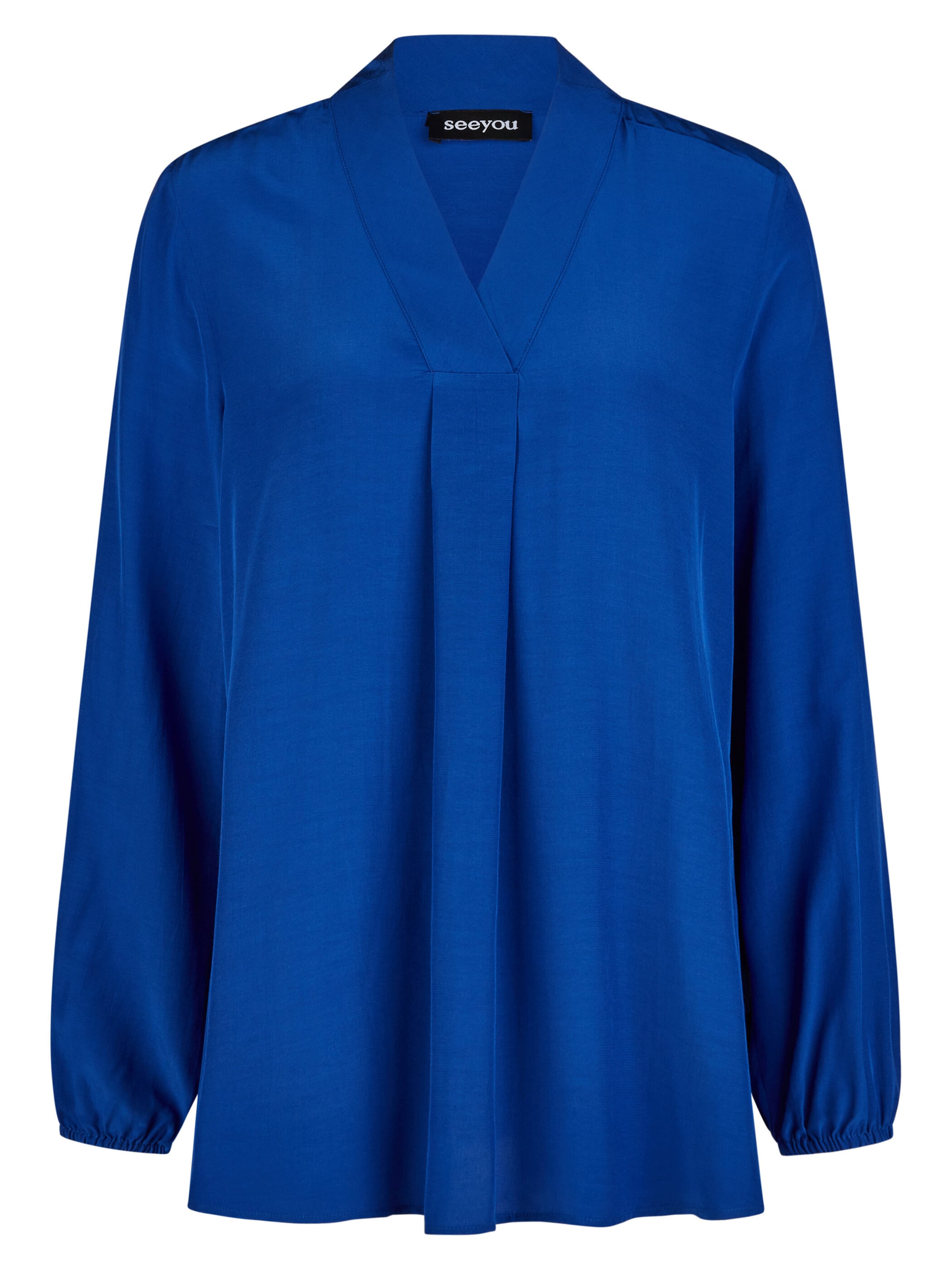 SEEYOU BY BIGGI M. Blouse in Blue: front