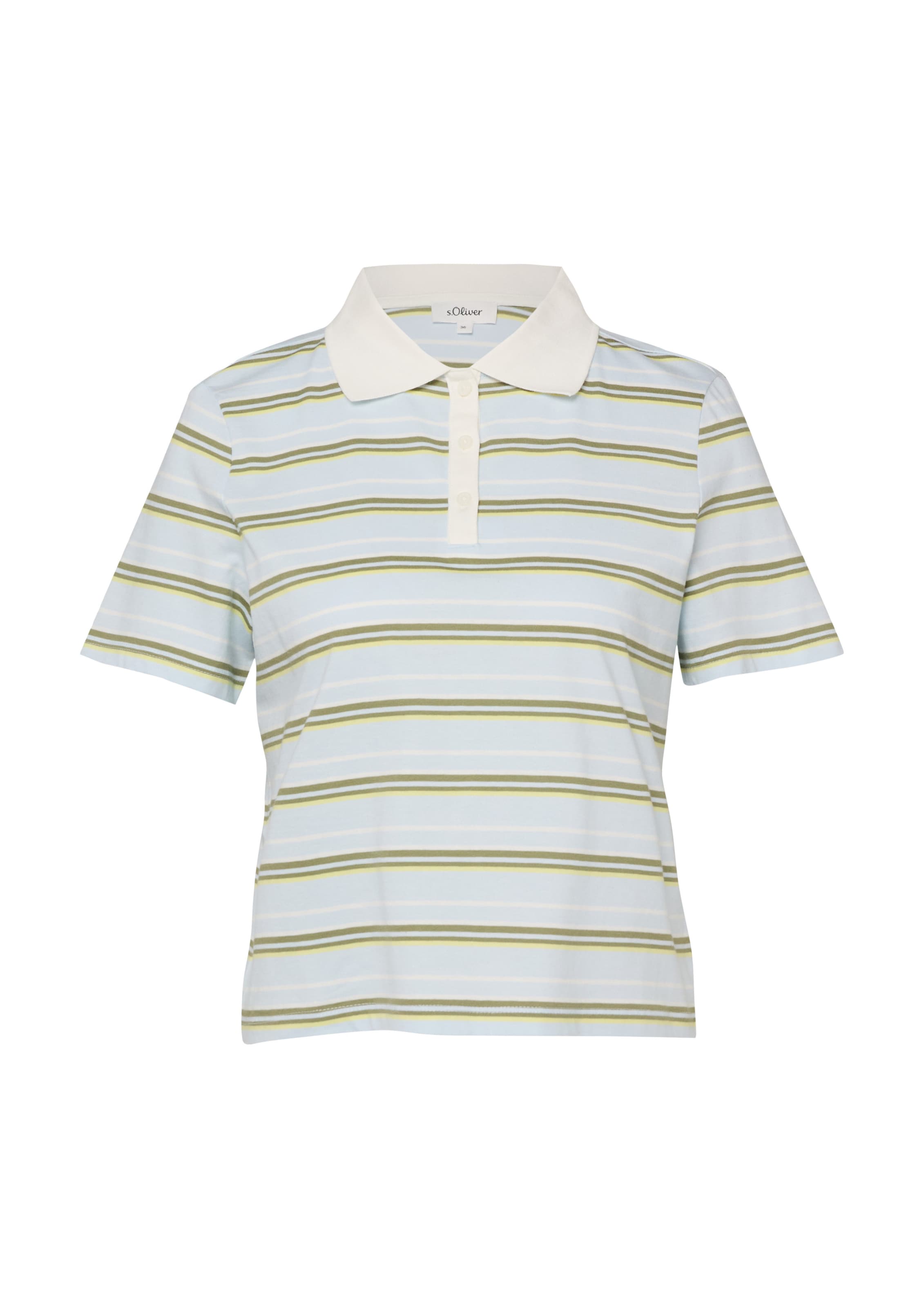 s.Oliver Polo-Shirt in Blau: Vorderseite