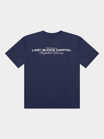 Last Bucks Koszulka 'Last Bucks | Capital Tee' w kolorze niebieski