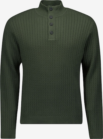 No Excess Sweater in Green: front