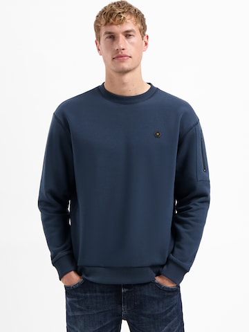 No Excess - Sweatshirt em azul: frente