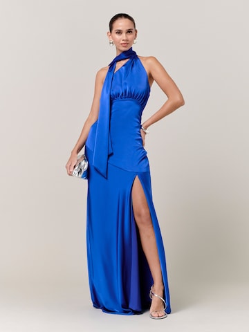 Rochie de seară 'Chloe' de la Sável pe albastru