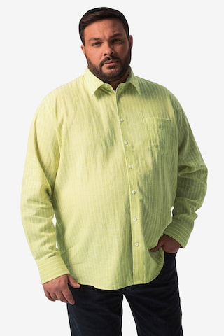 Boston Park Comfort fit Button Up Shirt in Yellow: front