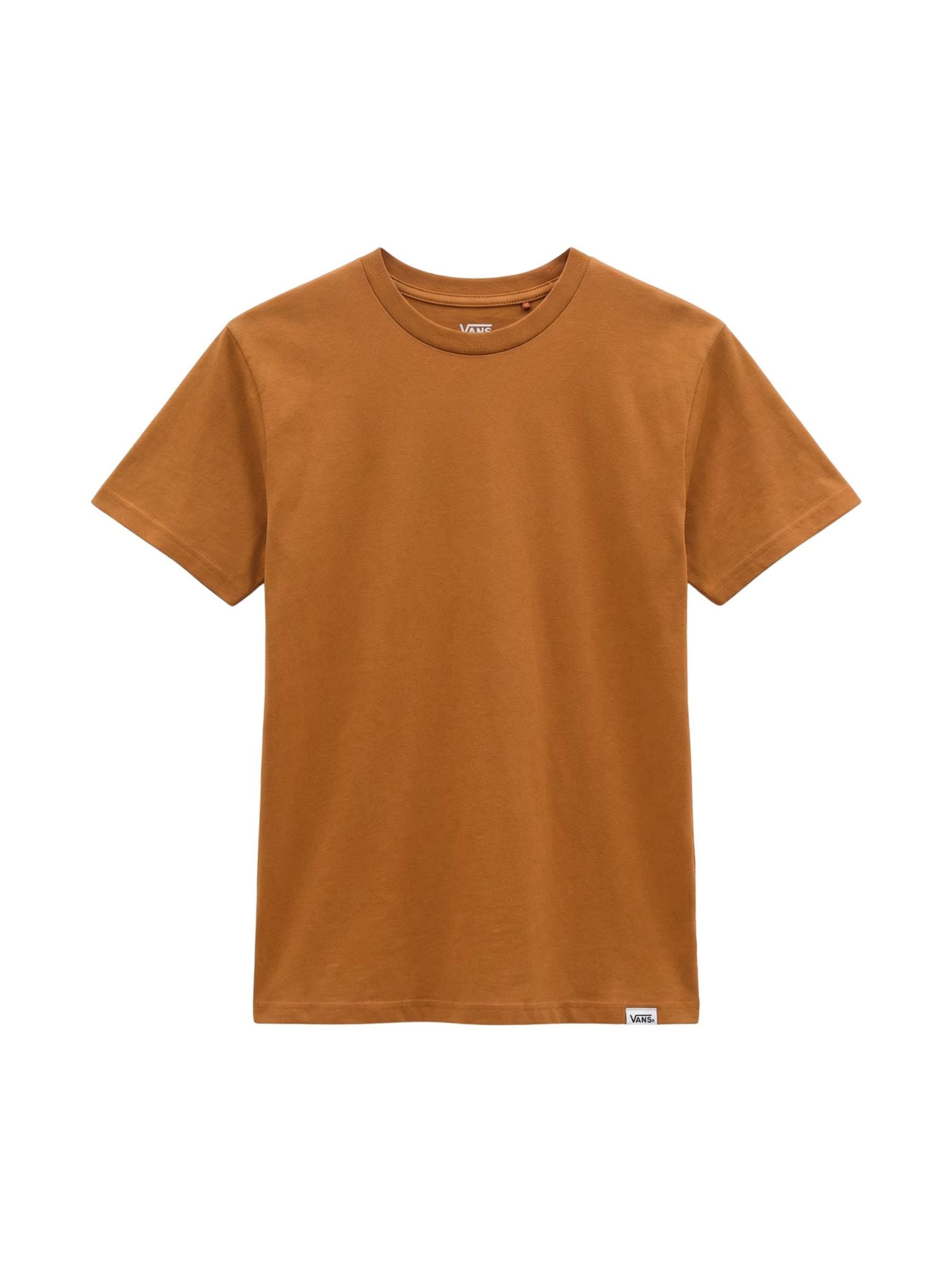 VANS Shirt 'VANS WASHED SS TSHIRT LX T-SHIRT' in Orange: front