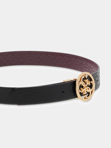 Ceinture 'IDRA NOT ADJ & REV H35' GUESS en noir